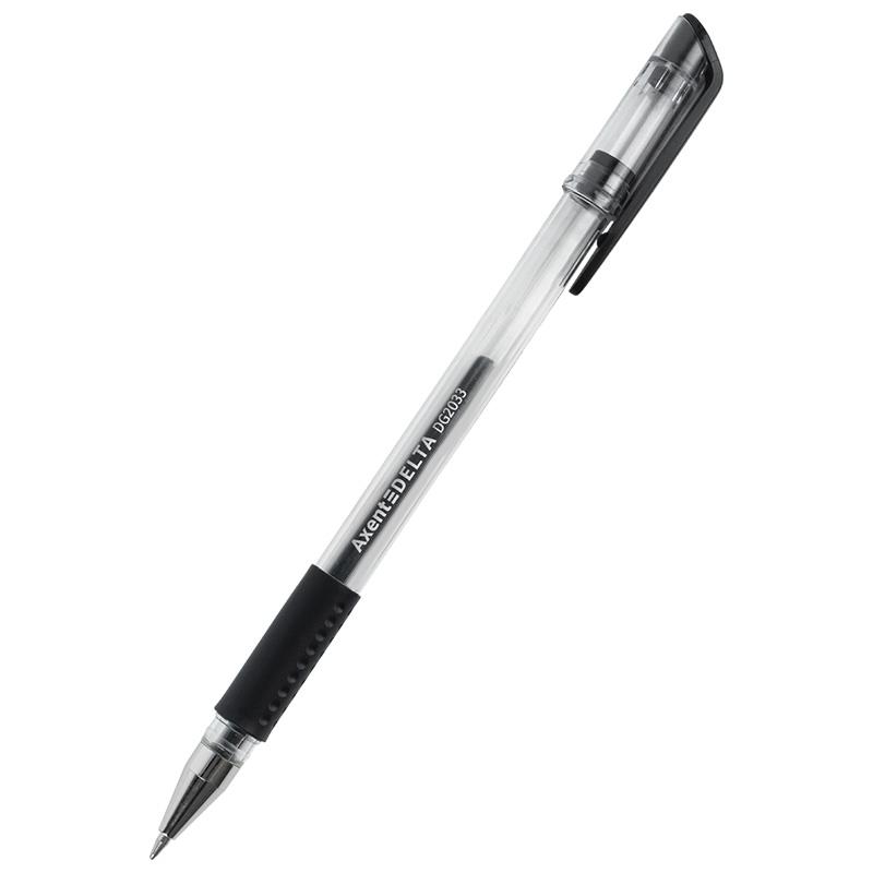 Ручка гелева DELTA DG2033-01, 0.7 мм, чорна